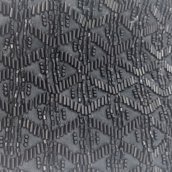 Robinson's vintage beaded black clutch - Picture 3 of 3